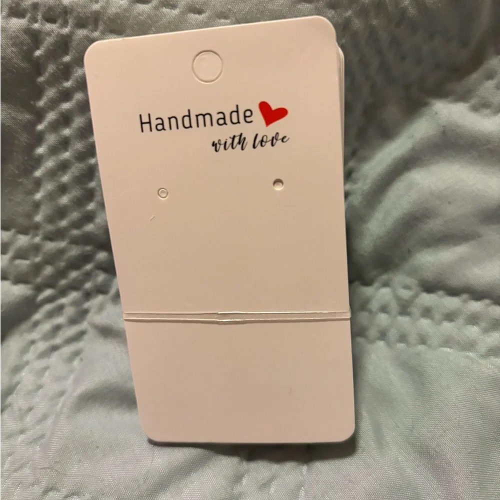 ☀️Handmade Paper Tags with Red Heart (NEW—Over 200 Count)